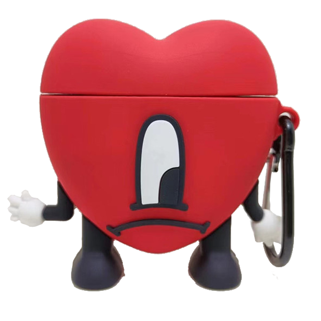 Red Heart Airpods Case